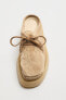 Фото #4 товара Clarks® x zara leather mule shoes
