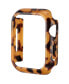 Фото #1 товара Women's Tortoise Acetate Apple Watch Bumper 44mm