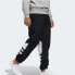 Adidas Originals Big Trefoil FM9896 Black Training Pants with Logo