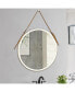 Фото #1 товара Bathroom LED Mirror 24 Inch Round Bathroom Mirror With Lights Smart 3 Lights Dimmable