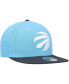 Men's Turquoise, Charcoal Toronto Raptors Two-Tone 9FIFTY Snapback Hat