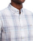 Фото #5 товара Men's Short Sleeve Plaid Shirt