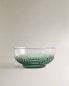 Фото #7 товара Glass bowl with raised design