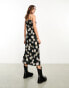 Фото #4 товара AllSaints x ASOS exclusive Tierny satin maxi slip dress in rose print