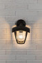 PAULMANN 94392 - Outdoor wall lighting - Black - Transparent - Plastic - IP44 - Facade - II