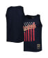 Фото #1 товара Men's Navy St. Louis Cardinals Cooperstown Collection Stars and Stripes Tank Top