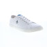 Фото #4 товара Original Penguin Petey Stripe Lace Up Mens White Lifestyle Sneakers Shoes