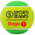 Фото #1 товара SPORTI FRANCE Stage 1 Tennis Ball 36 Units