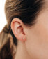 ფოტო #2 პროდუქტის Diamond Bezel Stud Earrings (1/20 ct. t.w.) in 14k Gold