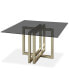 Фото #7 товара Emila 48" Square Glass Mix and Match Dining Table, Created for Macy's