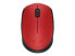 Logitech M171 Bluetooth Maus"Rot Kabellos