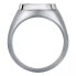 Фото #2 товара Modern steel ring Motown SALS63