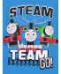 Фото #5 товара Boys Tank Engine Graphic T-Shirt and Shorts Outfit Set to