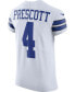 Фото #2 товара Men's Dak Prescott White Dallas Cowboys Vapor Elite Player Jersey