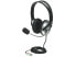 Фото #1 товара Manhattan Classic Stereo Headset with Flexible Microphone Boom - Adjustable in-l