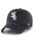 Фото #1 товара Men's Black Chicago White Sox Franchise Logo Fitted Hat