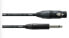 Cordial CPM FP - 6.35mm - Male - XLR (3-pin) - Female - 10 m - Black