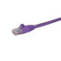 Фото #5 товара StarTech.com 2m CAT6 Ethernet Cable - Purple CAT 6 Gigabit Ethernet Wire -650MHz 100W PoE RJ45 UTP Network/Patch Cord Snagless w/Strain Relief Fluke Tested/Wiring is UL Certified/TIA - 2 m - Cat6 - U/UTP (UTP) - RJ-45 - RJ-45