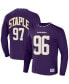 Фото #2 товара Men's NFL X Staple Purple Baltimore Ravens Core Long Sleeve Jersey Style T-shirt