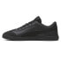 Фото #5 товара Puma Club 5V5 Nubuck Lace Up Mens Black Sneakers Casual Shoes 39656301