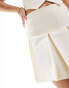 Фото #4 товара Edited pleated mini skirt co-ord in cream