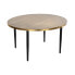 Фото #1 товара Кофейный столик DKD Home Decor Glamour Чёрный Позолоченный Деревянный Металл 85 x 85 x 45 cm