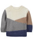 Фото #1 товара Baby Colorblock Mohair-Like Sweater NB