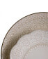Фото #3 товара Набор посуды керамический Elama sophie Embossed Scalloped, 16 предметов, для 4 персон