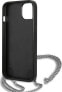 Фото #7 товара Karl Lagerfeld Karl Lagerfeld KLHCP13SPMK iPhone 13 mini 5,4" hardcase czarny/black Leather Textured and Chain