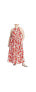 Фото #1 товара Plus Size Printed Flare Skirt Maxi Dress