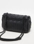 Valentino Joia studded flap crossbody bag in black