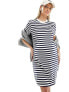 Фото #5 товара Vero Moda Maternity mini t-shirt dress in navy and white stripe