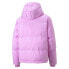 Фото #2 товара Puma Ami X Full Zip Puffer Jacket Mens Pink Casual Athletic Outerwear 53599188