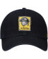Men's '47 Black Pittsburgh Pirates Logo Cooperstown Collection Clean Up Adjustable Hat