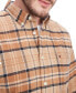 Фото #3 товара Men's Big & Tall Westley Regular-Fit Plaid Button-Down Brushed Twill Shirt
