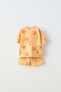 Фото #2 товара Комплект из футболки и шортов-джоггеров с принтом «пальмы» ZARA