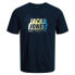 ფოტო #1 პროდუქტის JACK & JONES Map Summer Logo short sleeve T-shirt