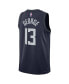 Men's and Women's Paul George Navy LA Clippers 2023/24 Swingman Jersey - City Edition