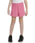 ფოტო #1 პროდუქტის Big Girls Elastic-Waistband Terry Cloth All Day Shorts