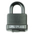 Фото #1 товара Burg-Wächter Splash 470 45 - Conventional padlock - Key lock - Black - Aluminum - Plastic - Stainless steel - U-shaped - 80 mm