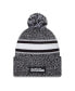 Men's Heather Black Buffalo Bills 2023 Inspire Change Cuffed Knit Hat with Pom