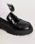 Schuh – Levi – Loafer in Schwarz mit dicker Sohle