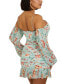 ფოტო #2 პროდუქტის Women's Tiffany Cold-Shoulder Mini Dress