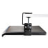 Фото #9 товара StarTech.com Under-Desk Keyboard Tray - Clamp-on Ergonomic Keyboard Holder - Up to 12kg (26.5lb) - Sliding Keyboard and Mouse Drawer with C-Clamps - Height Adjustable Keyboard Tray (3.9/4.7/5.5 in) - Black - 12 kg - 32 mm - 700 x 310 mm - 830 mm - 340 mm