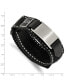 ფოტო #3 პროდუქტის Stainless Steel Nylon Adjustable Close Medical ID Bracelet 8"