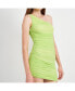 ფოტო #3 პროდუქტის Women's Samara Ruched Mesh Dress