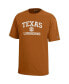 Big Boys and Girls Texas Orange Texas Longhorns SEC T-Shirt