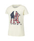 Women's Cream New York Yankees Vintage-Like T-Shirt