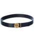 Versace Medusa Biggle Leather Belt Men's 90