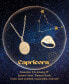 Фото #5 товара Wrapped diamond Capricorn Constellation 18" Pendant Necklace (1/20 ct. tw) in 10k Yellow Gold, Created for Macy's